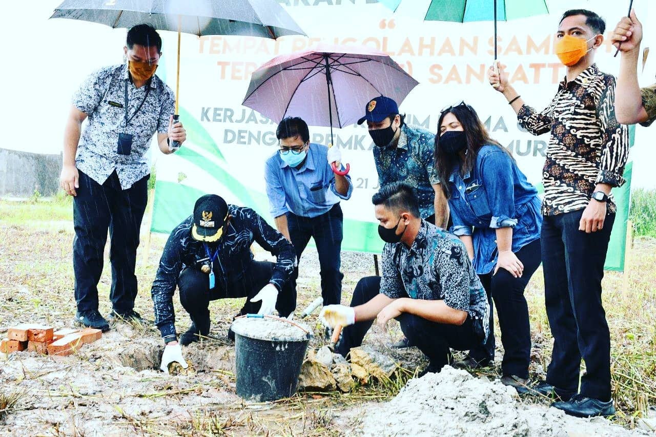 Hujan-Hujan, Pemkab dan KPC Bangunan Lokasi TPST 