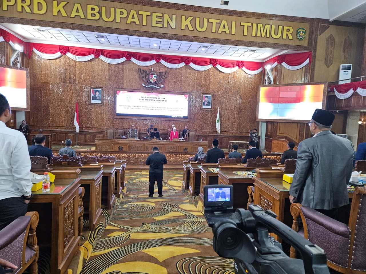 DPRD KUtim umumkan Bupati dan Wabup kutim periode 2025-2030