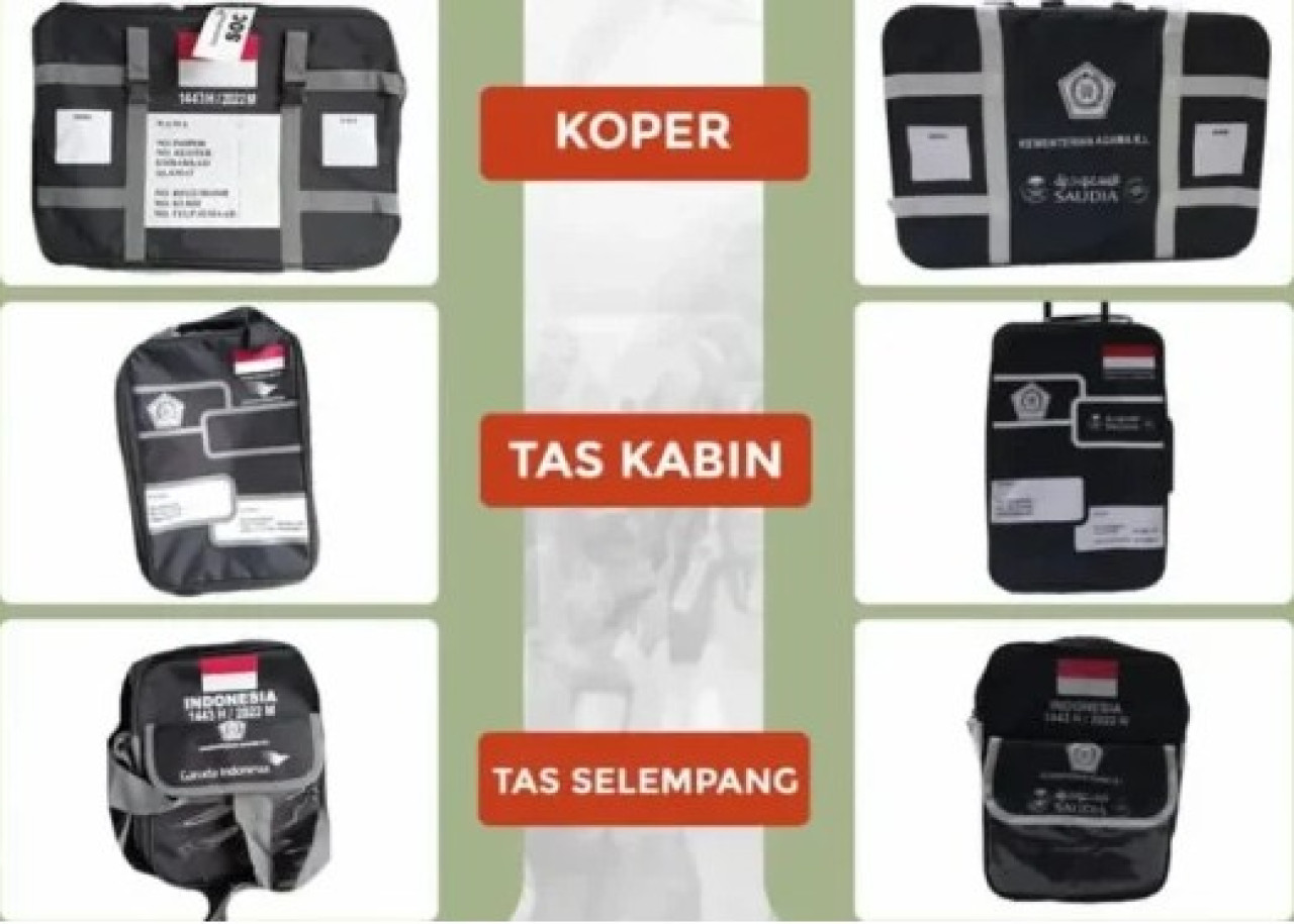 tips melakasanakan ibadah haji (4) FUNGSI MASING-MASING TAS HAJI