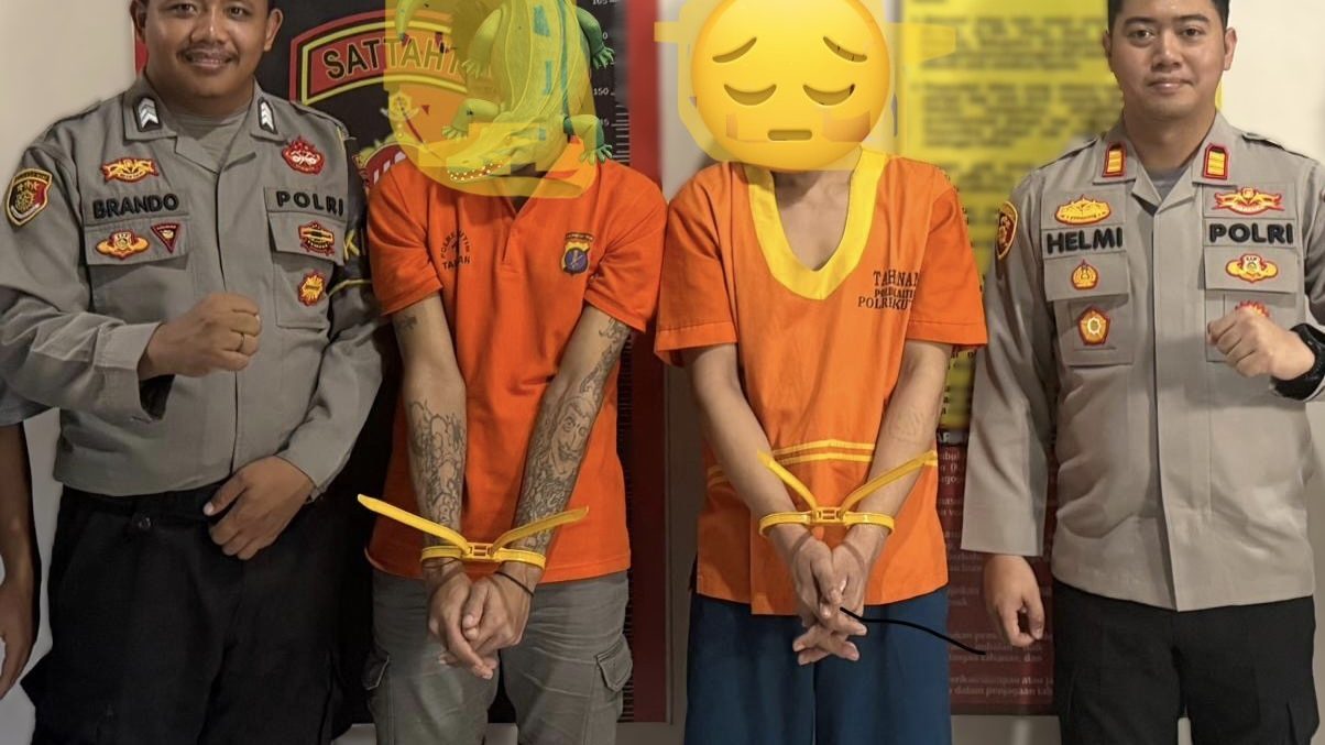 mau kelabui Polisi dalam transaksi sabu-sabu, ZA  dan ZG diterkam tim crocodile Polsek Bengalon