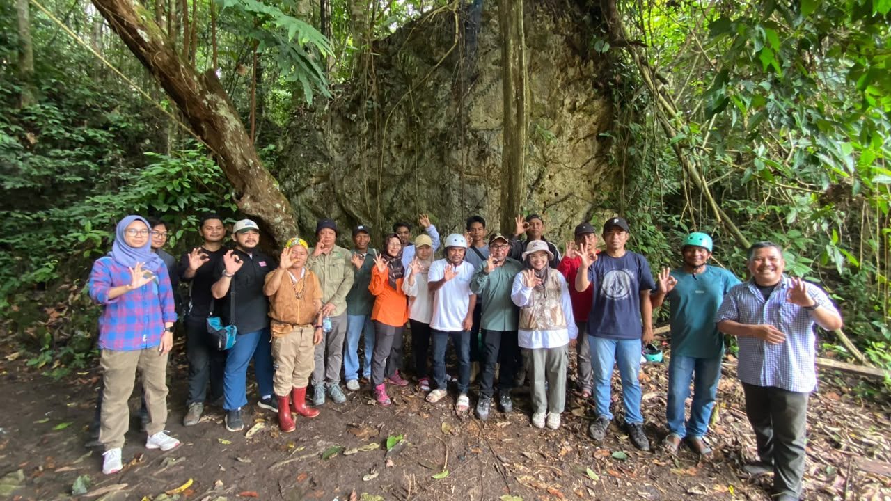 Dihadapan tim verifikasi Geopark, Camat Bengalon sampaikan Komitmen Melestarikan Karst Sangkulirang-Mangkalihat
