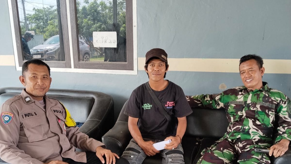 Bhabinkamtibmas Kaliorang kunjungi warga Bumi Jaya Kaubun