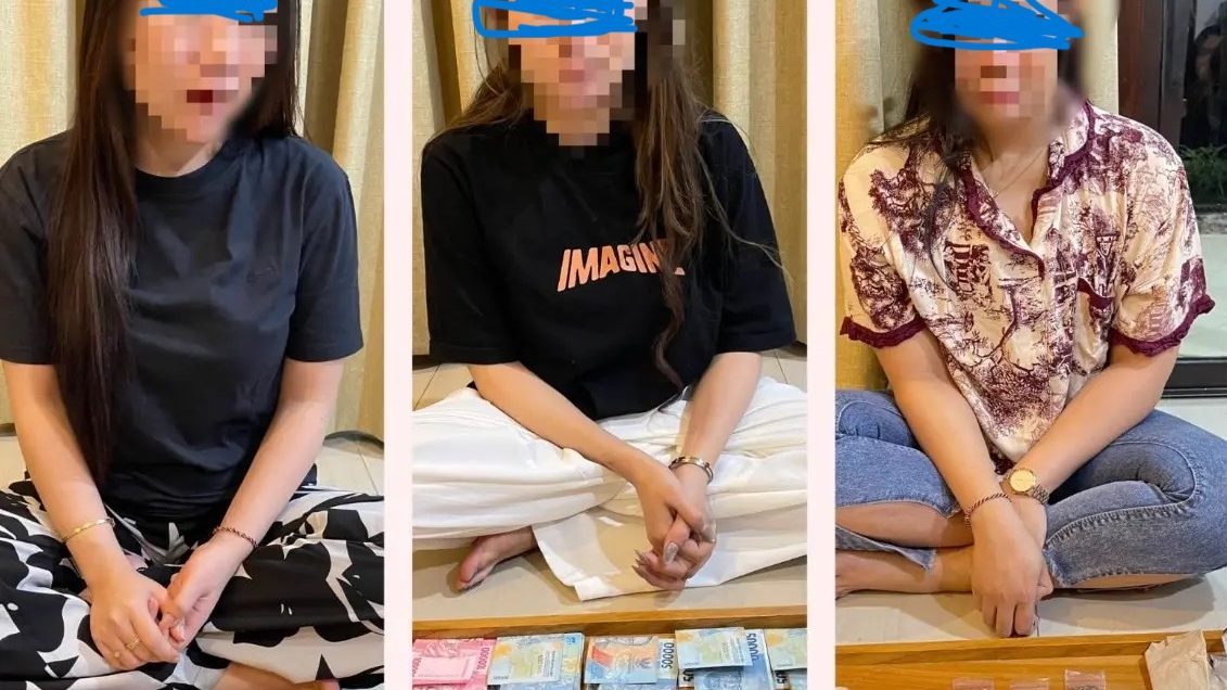  Terlibat Narkotika di Balikpapan, 3 wanita LC THM  ditangkap Polisi.