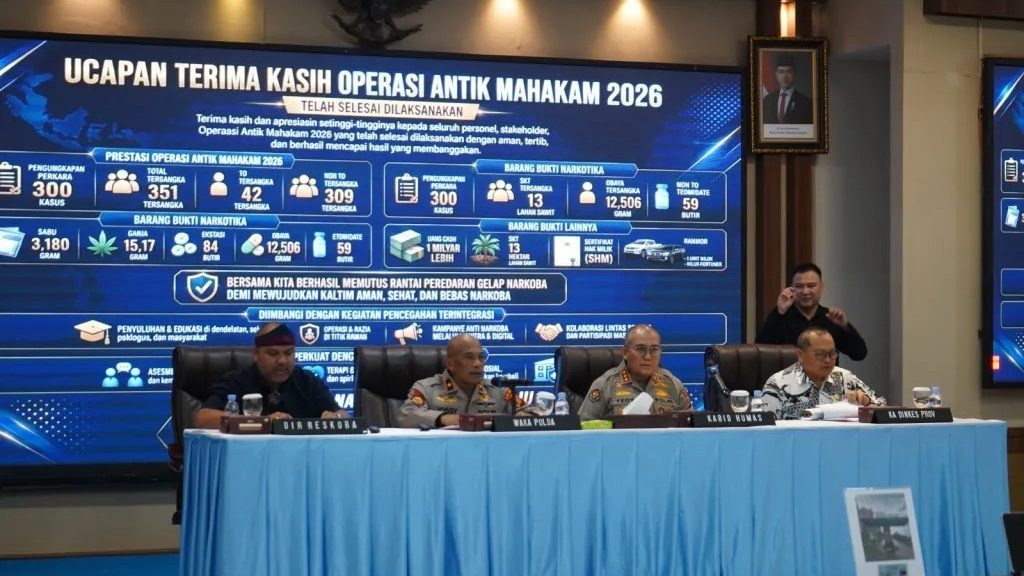 Awas Kaltim sudah darurat Narkoba, selama 20 hari 351 orang ditangkap terlibat Narkotika di Kaltim