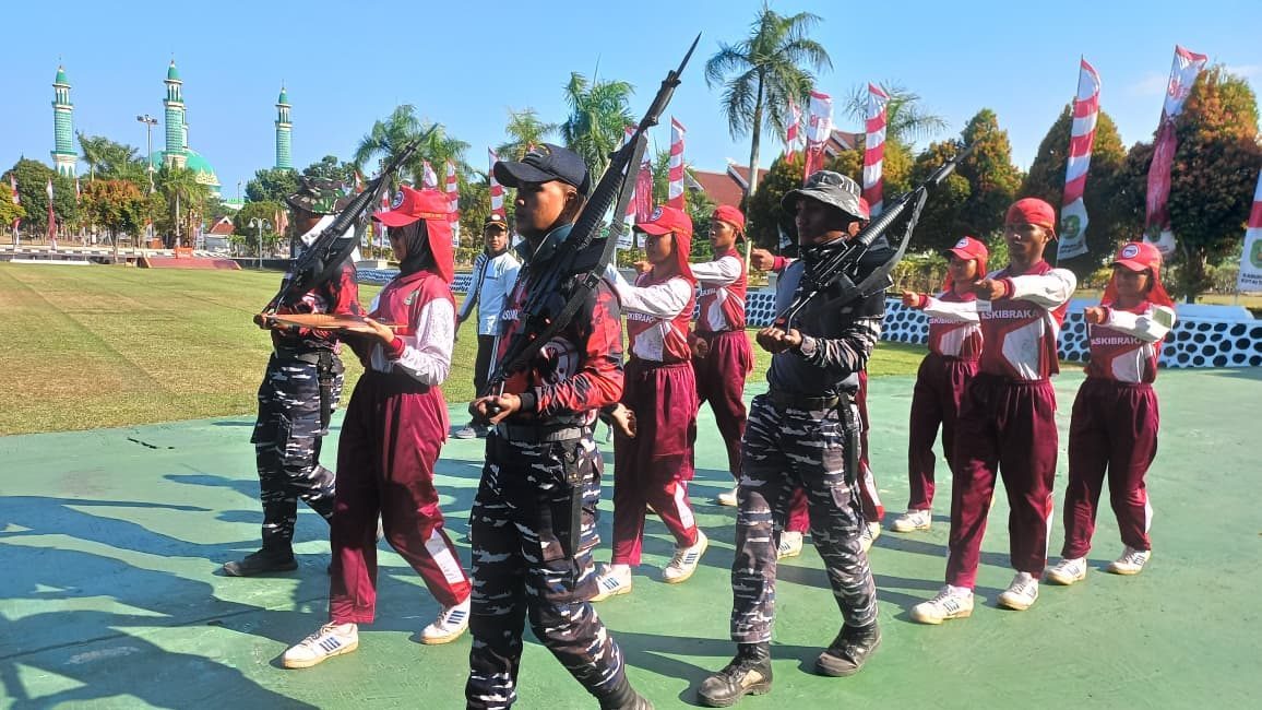 besok angota Paskibraka Kutim dikukuhkan Bupati.