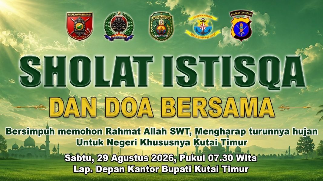 besok Pemkab Kutim gelar shalat istisqa di Kantor Bupati