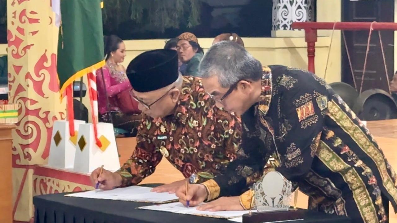 Pemkab kutim jalin kerjsama dengan Pemkab Blitar.