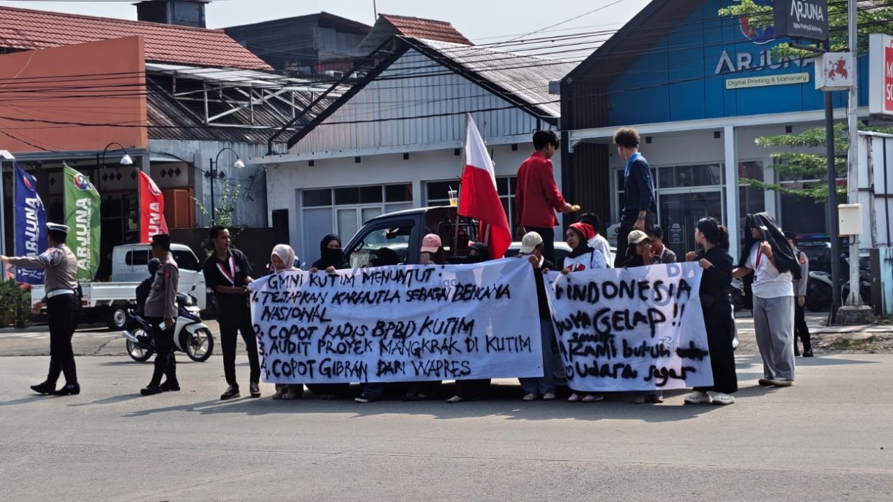 gmni kutim tuntut kepala BPBD Kutim dan  gibran dicopot