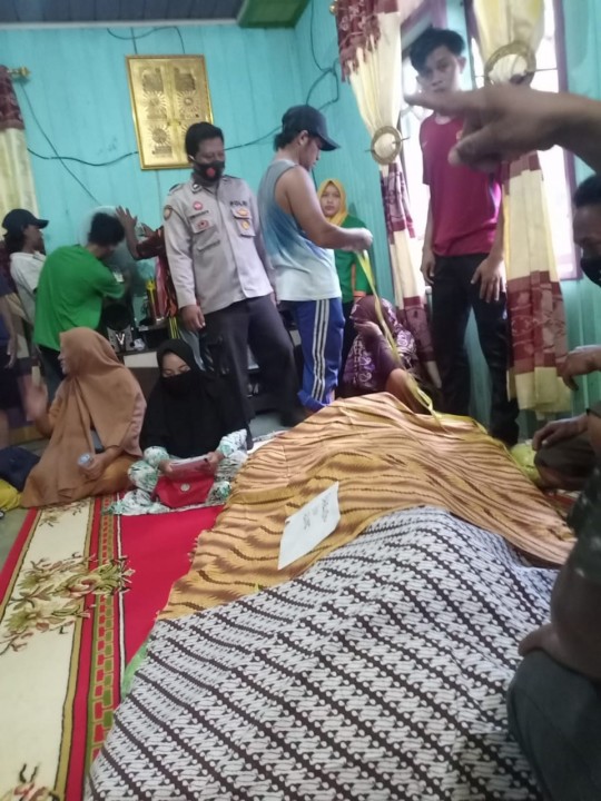 Bahruddin Bersimbah Darah Dijalan, HG Diamankan Polisi