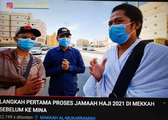 60 Ribu Jamaah Haji Menuju Arafah, Diantaranya 327 Orang Dari Indonesia