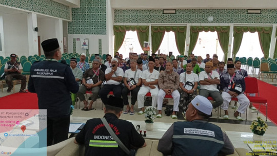 calhaj  kutim dan  berau sudah masuk  asrama