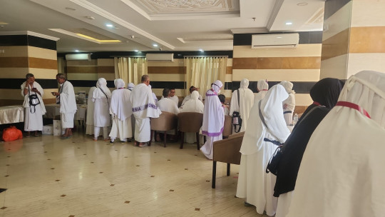 KLOTER 12 BPN dapat cobaan pertama, terlambat terima kartu nusuk, sudah sehari semalam berihram.