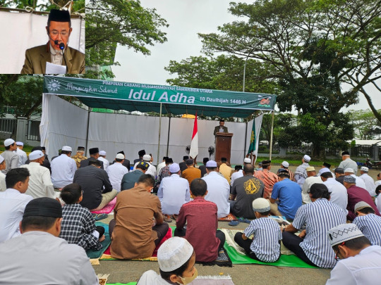 Tempat Shalat Idul Adha di SAMARINDA Dipadati Jamaah.