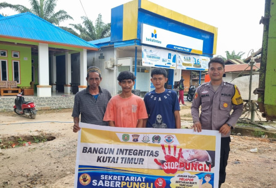 Polsek  Ranpul  Ajak Masyarakat Lawan Semua  Pungli.