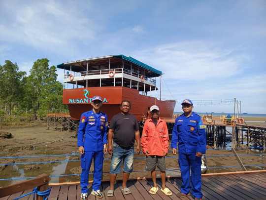 satpolairud Kutim aktif binmas  perairan.  sangatta (11/6)