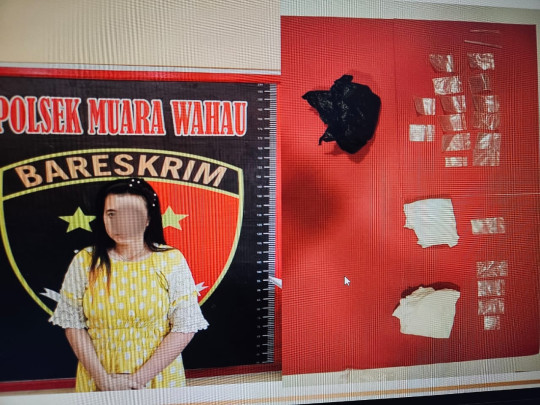 wanita desa main sabu ditangkap polisi. 