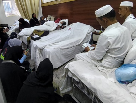 JAMAAH HAJI  ASAL  ANGGANA WAFAT KARENA SAKIT