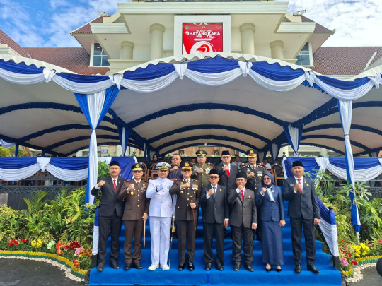 Hari bhayangkara ke 79 momentum refleksi dan sinergi untuk stabilitas dan pelayanan masyarakat     sangatta (1/7)