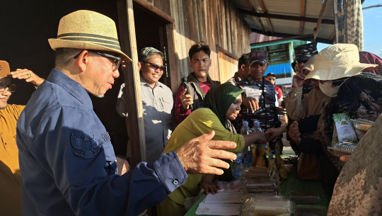 bupati akui kualitas umkm pulau miang tak kalah dengan daerah lain