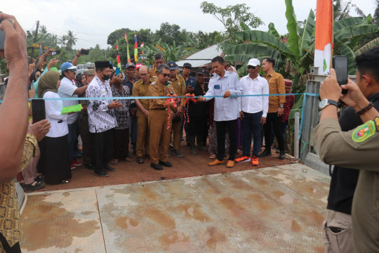 sidrap tak diabaikan, pembangunan terus dilegorakamn sempat terkendala satatus tnk