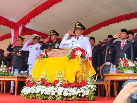 PERINGATAN DETIK=DETIK PROKLAMASI KE 80 RI DI KUTIM KHIDMAT