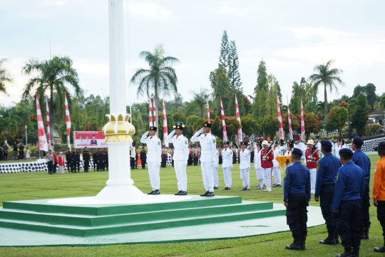 ARDIANSYAH :Bersatu untuk Indonesia Maju, Pesan Bupati Kutim di Ramah Tamah HUT ke-80 RI