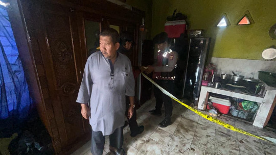 SATU KELUARGA TERBAKAR DI SANGATTA SELATAN