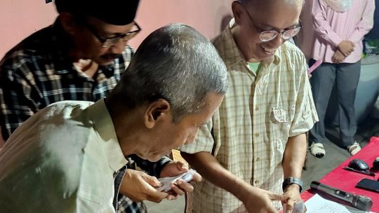 Pemilihan Ketua RT 23 Mugirejo demokratis.