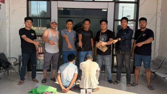 2 Warga Tabalong Kalsel ditangkap Polisi Karena terlibat Curas di gang Manggis Sangsel.