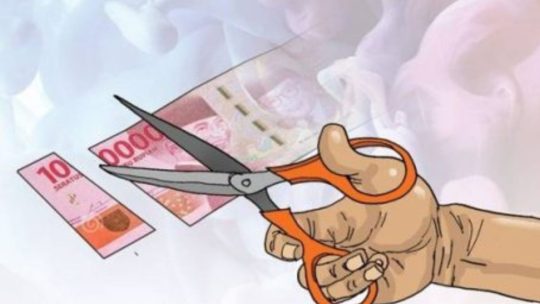 tkd dipotong pegawai  jadi pembalap asal gaji tidak dipotong.