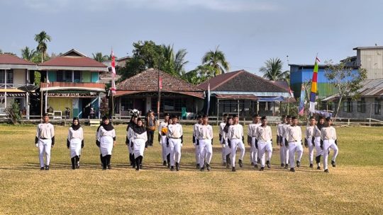 Paskibra Muara Ancalong siap unjuk kobelehan