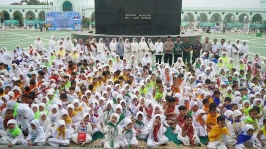 4 pesawat  bawa jamaah haji cilik dari sangatta.