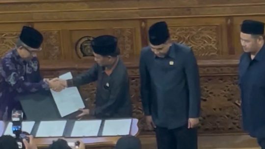 DPRD Kutim Setujui KUA DAN Perubahan Plafon Anggaran tahun 2026.