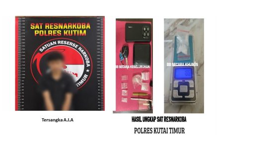 mobil pemilik sabu ikut disita Polisi.