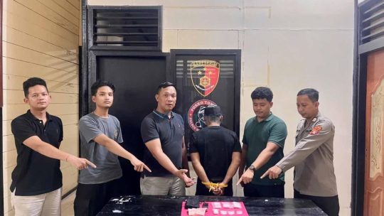 Bravo Polsek Muara Ancalong, berhasil tangkap Bandar Sabu dari Long Mesangat