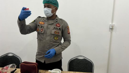 PRODUK SPPG POLRES kUTIM KONTINYU DIPERIKSA SIDOKKES